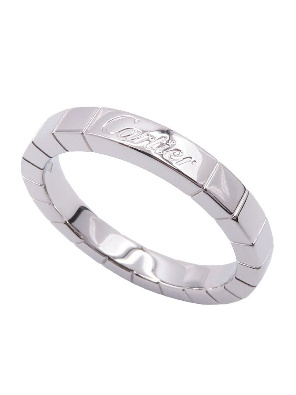 Cartier Lanieres Platinum 55 Ring